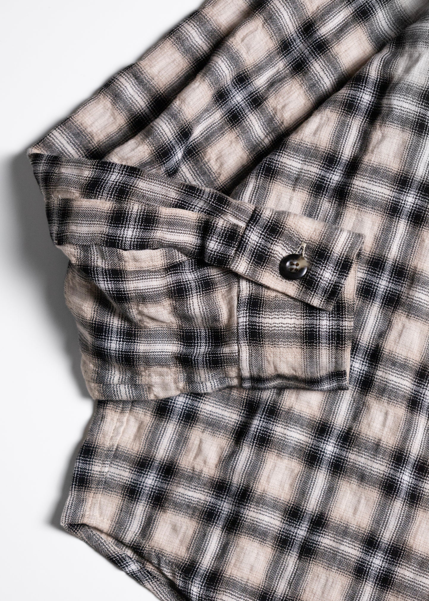 [Laid.B] Wet Rag Check Shirts