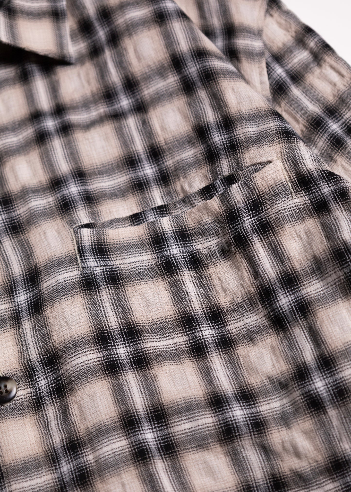 [Laid.B] Wet Rag Check Shirts
