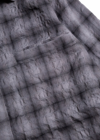 [Laid.B] Wet Rag Check Shirts