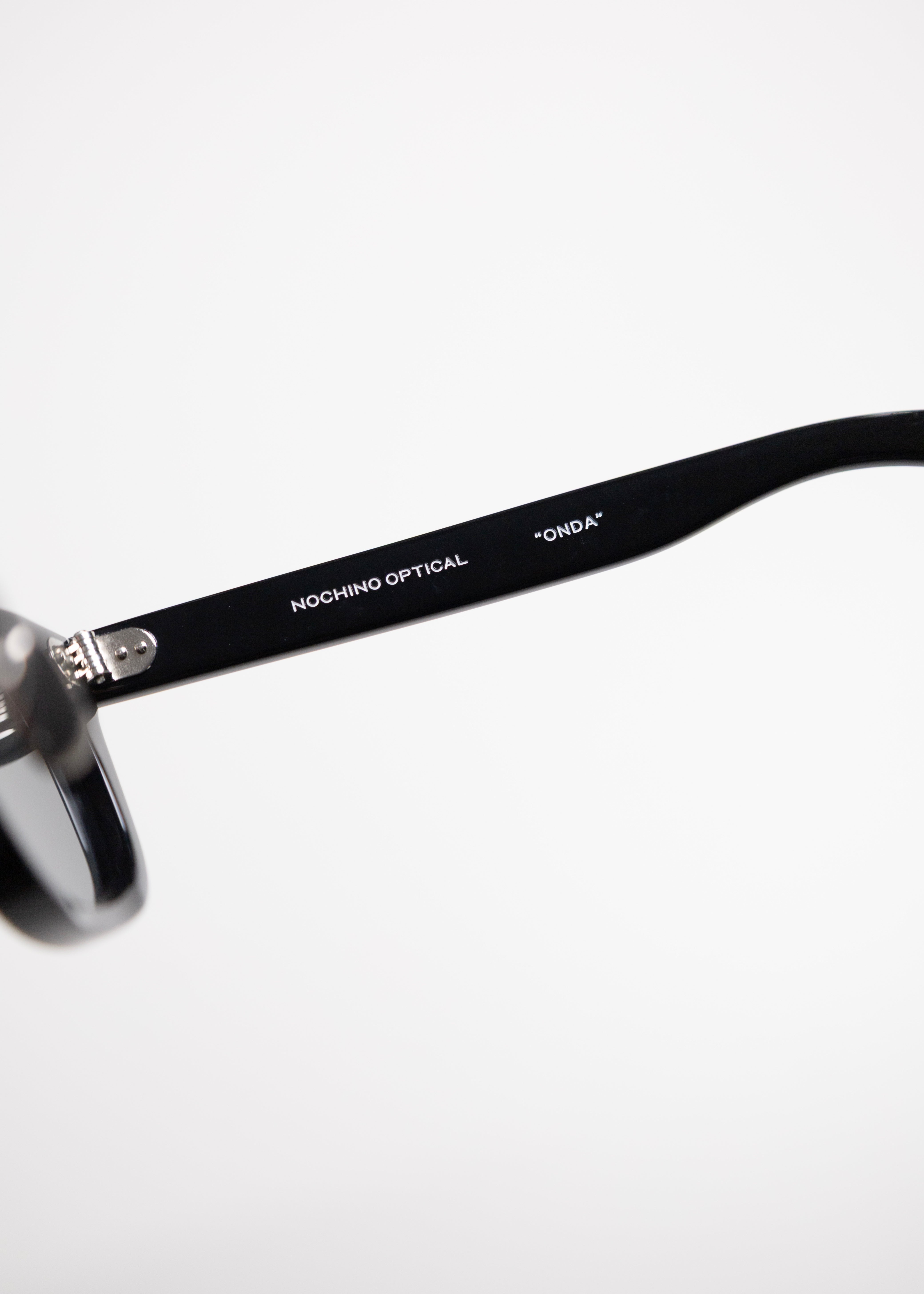 NOCHINO OPTICAL（ノチノオプティカル）“ONDA” #2. GROSS BLACK × W