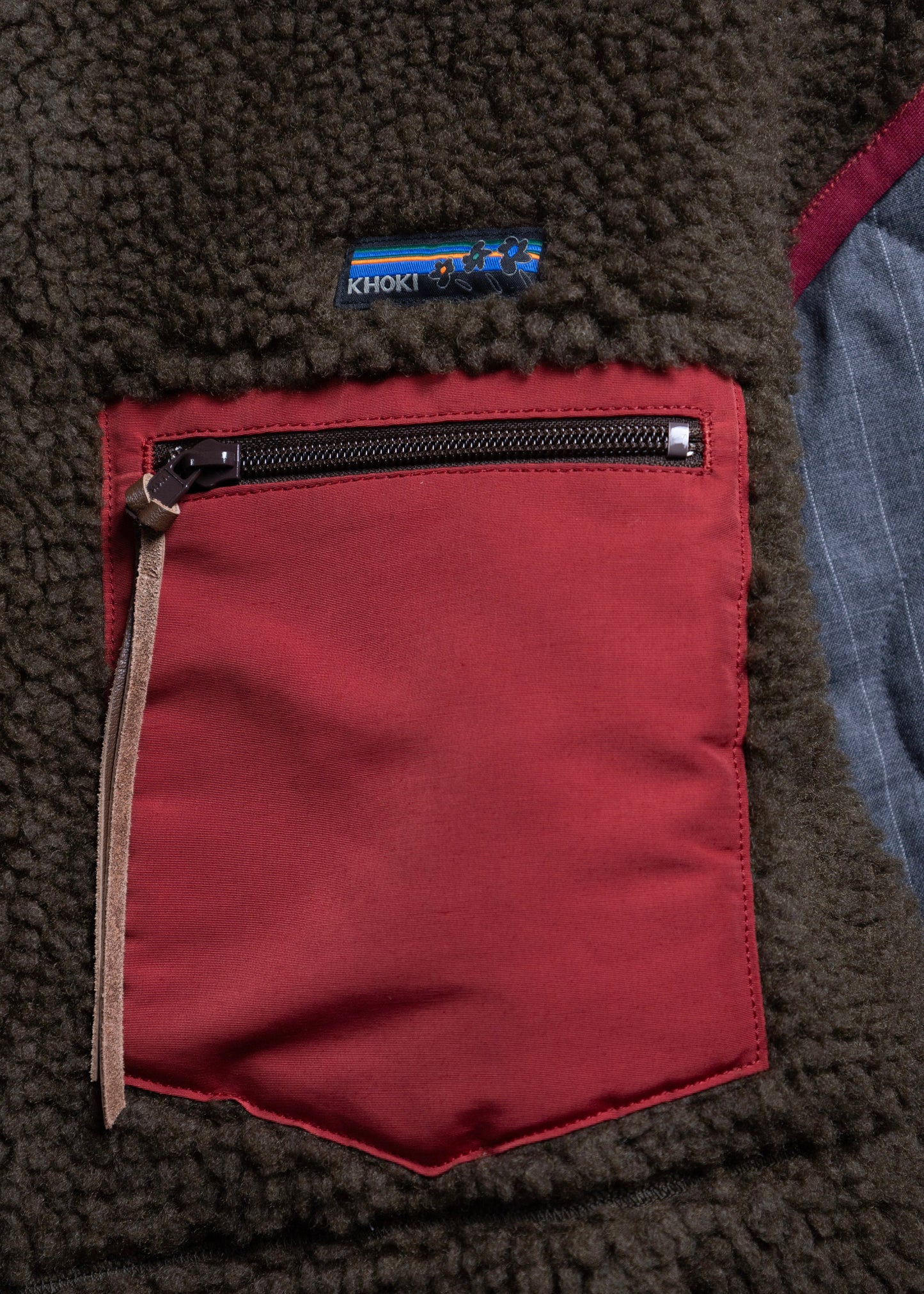 [KHOKI] Feece-texture jacket