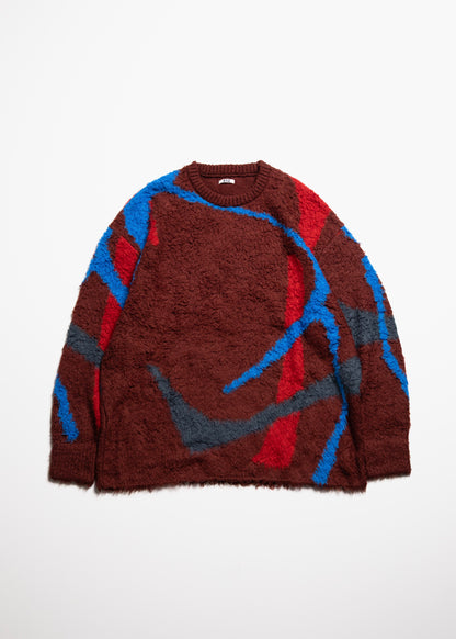 [KHOKI] Jacquard-design knit