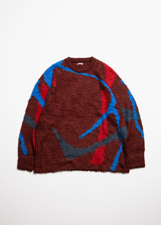 [KHOKI] Jacquard-design knit