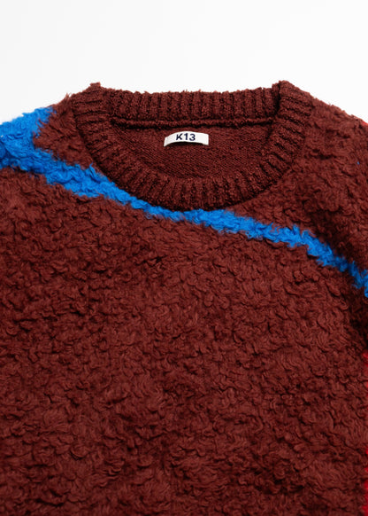 [KHOKI] Jacquard-design knit