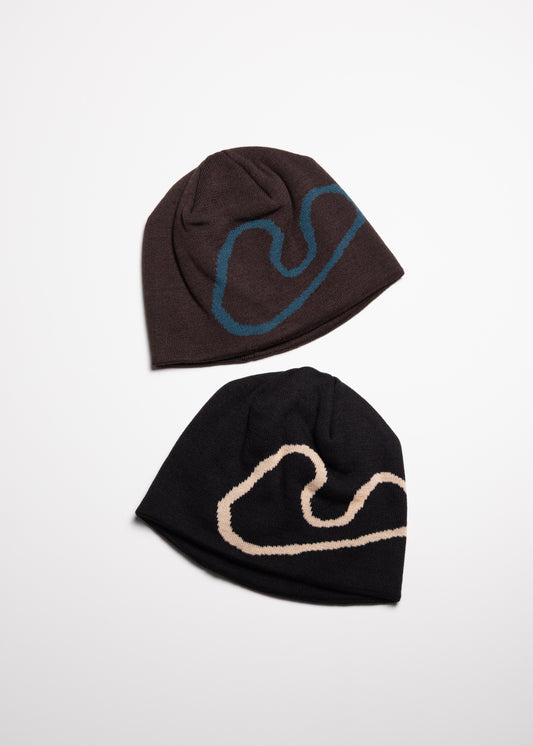 [JIEDA] J LOGO KNIT CAP