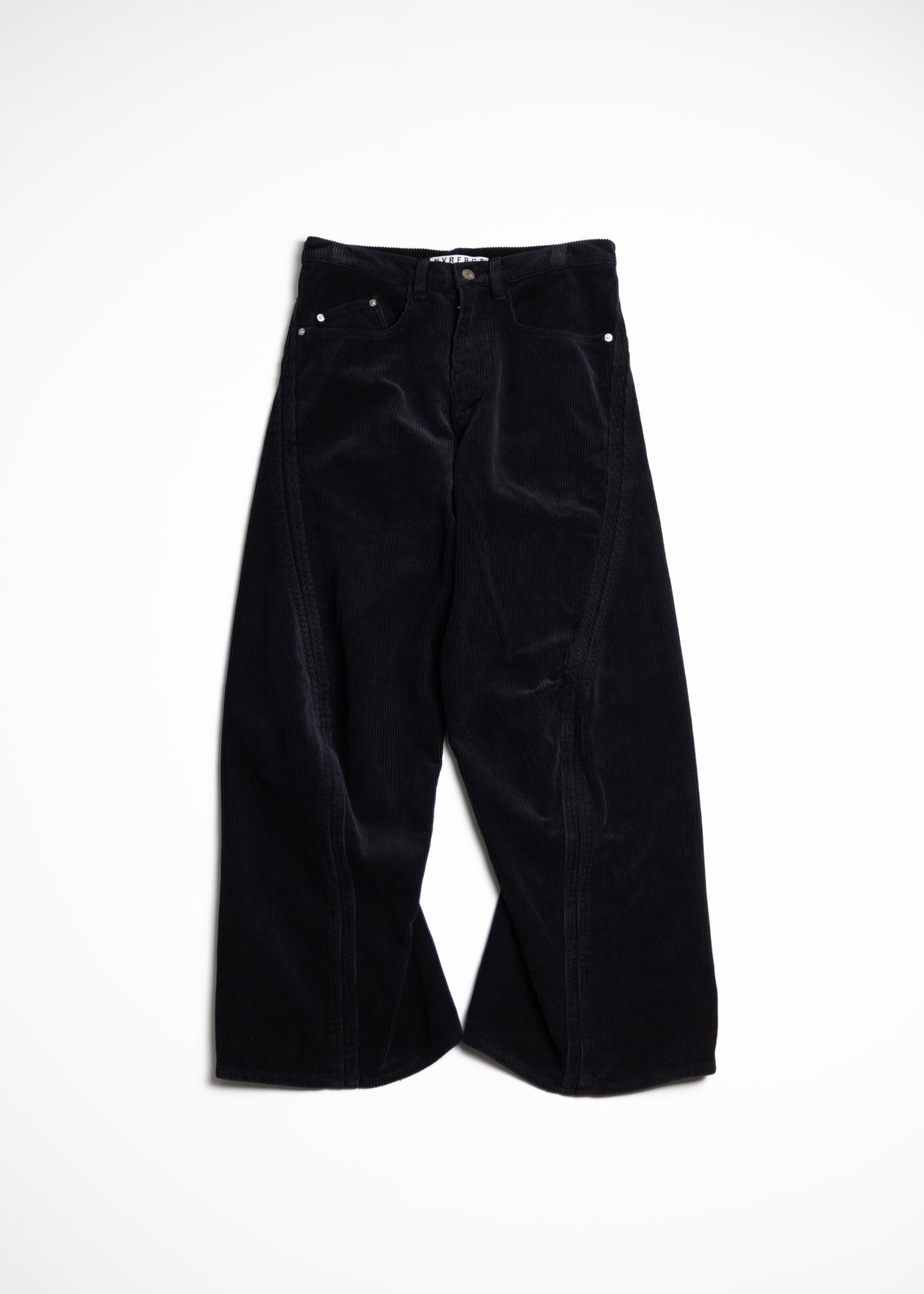 [NVRFRGT] 3D TWISTED WIDE LEG 5P PANTS