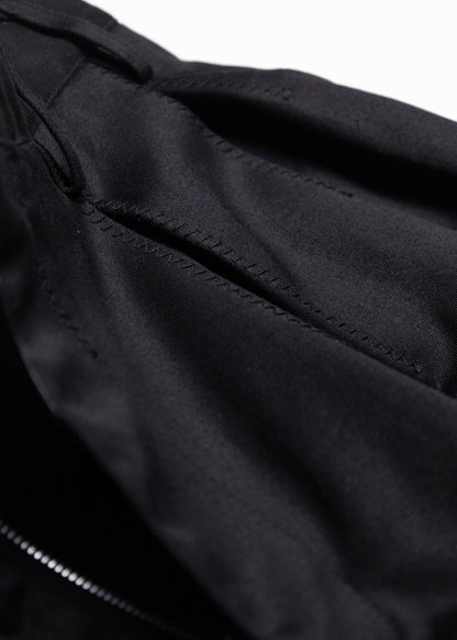 [KHOKI] Tuck-detail cotton pants