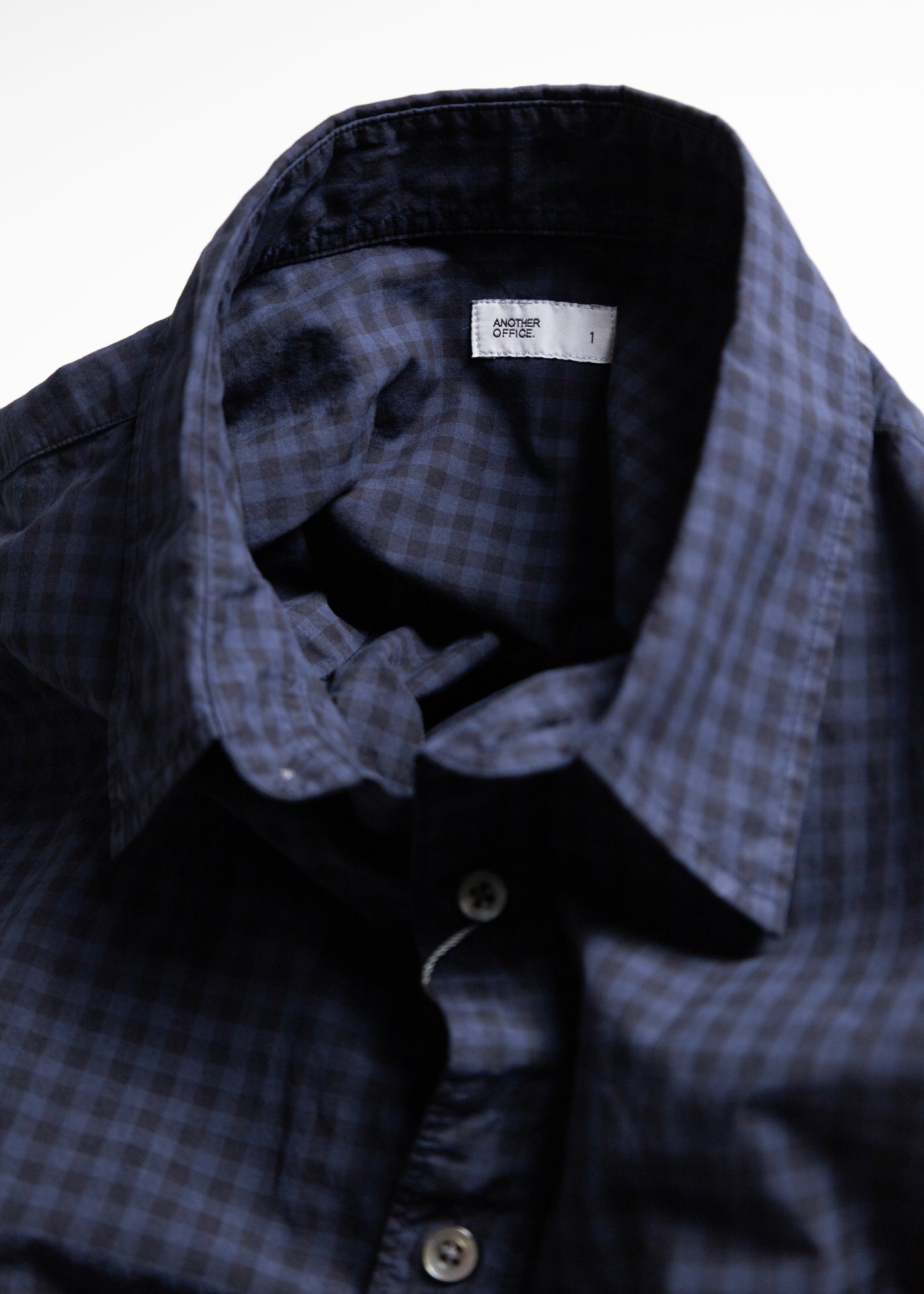 [ANOTHER OFFICE] Huge Gingham Check Shirt