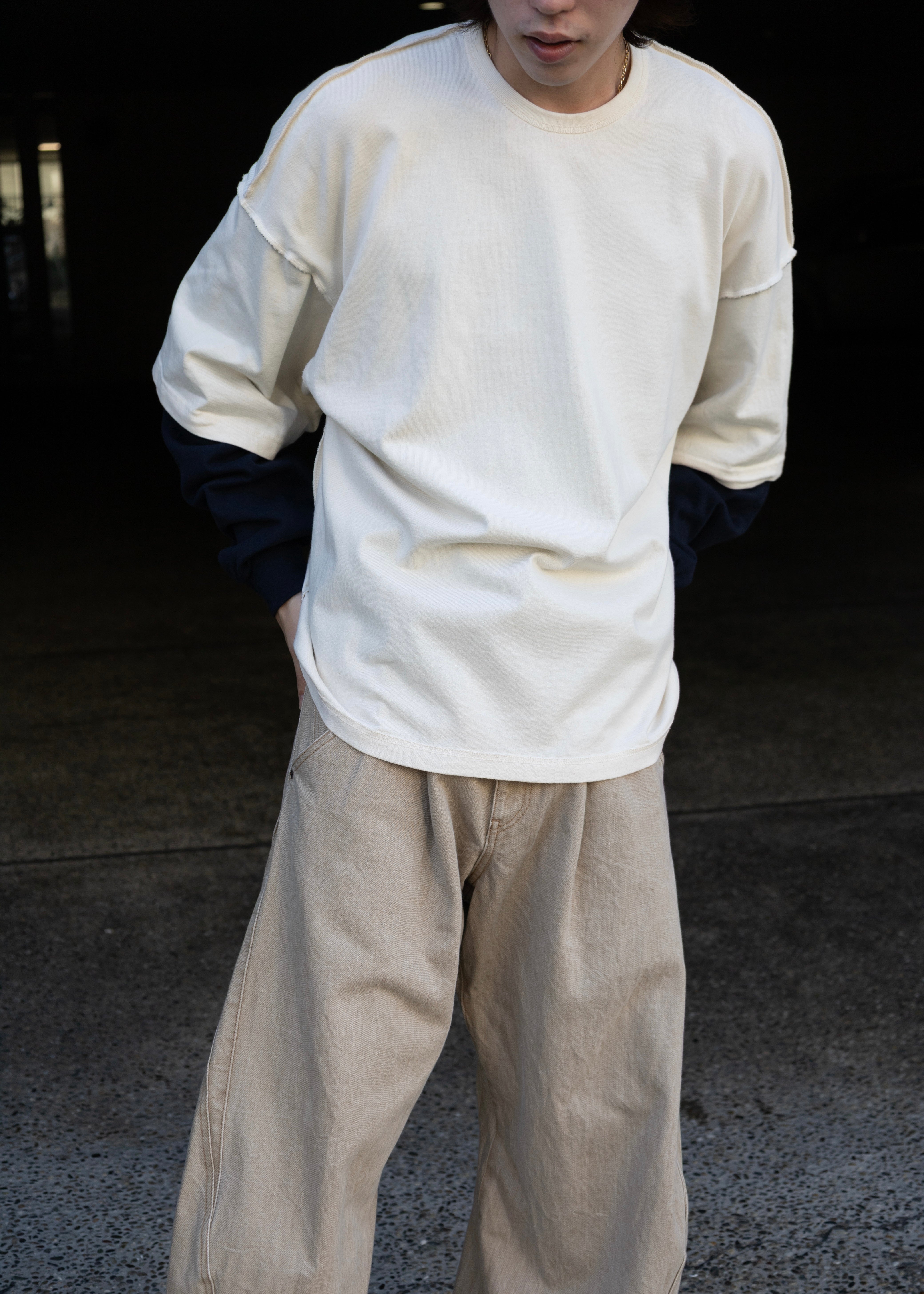 refomed（リフォメッド）REVERSIBLE L/S TEE – process