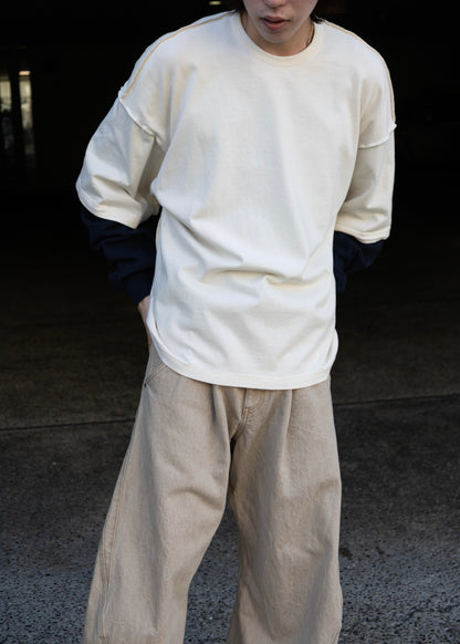 [refomed] REVERSIBLE L/S TEE