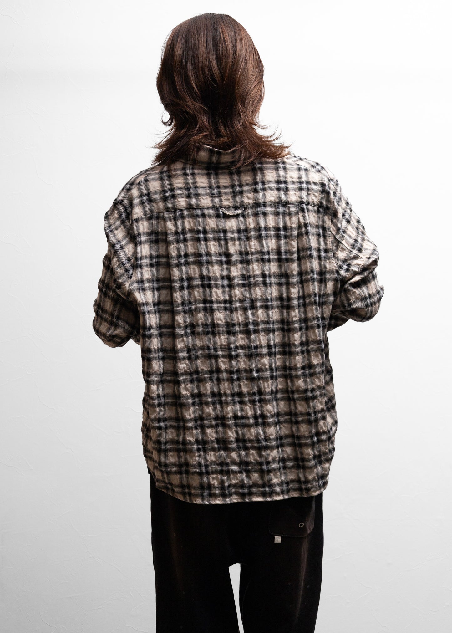 [Laid.B] Wet Rag Check Shirts