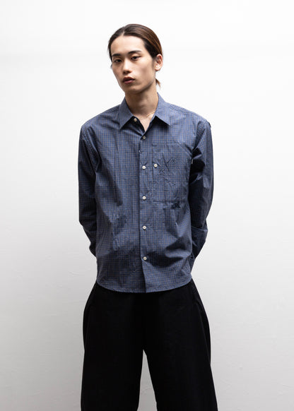 [CABARET POVAL] IP Plaid L/S Shirt