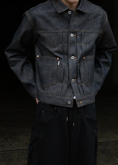 [SUGARHILL] MODERN DENIM JACKET