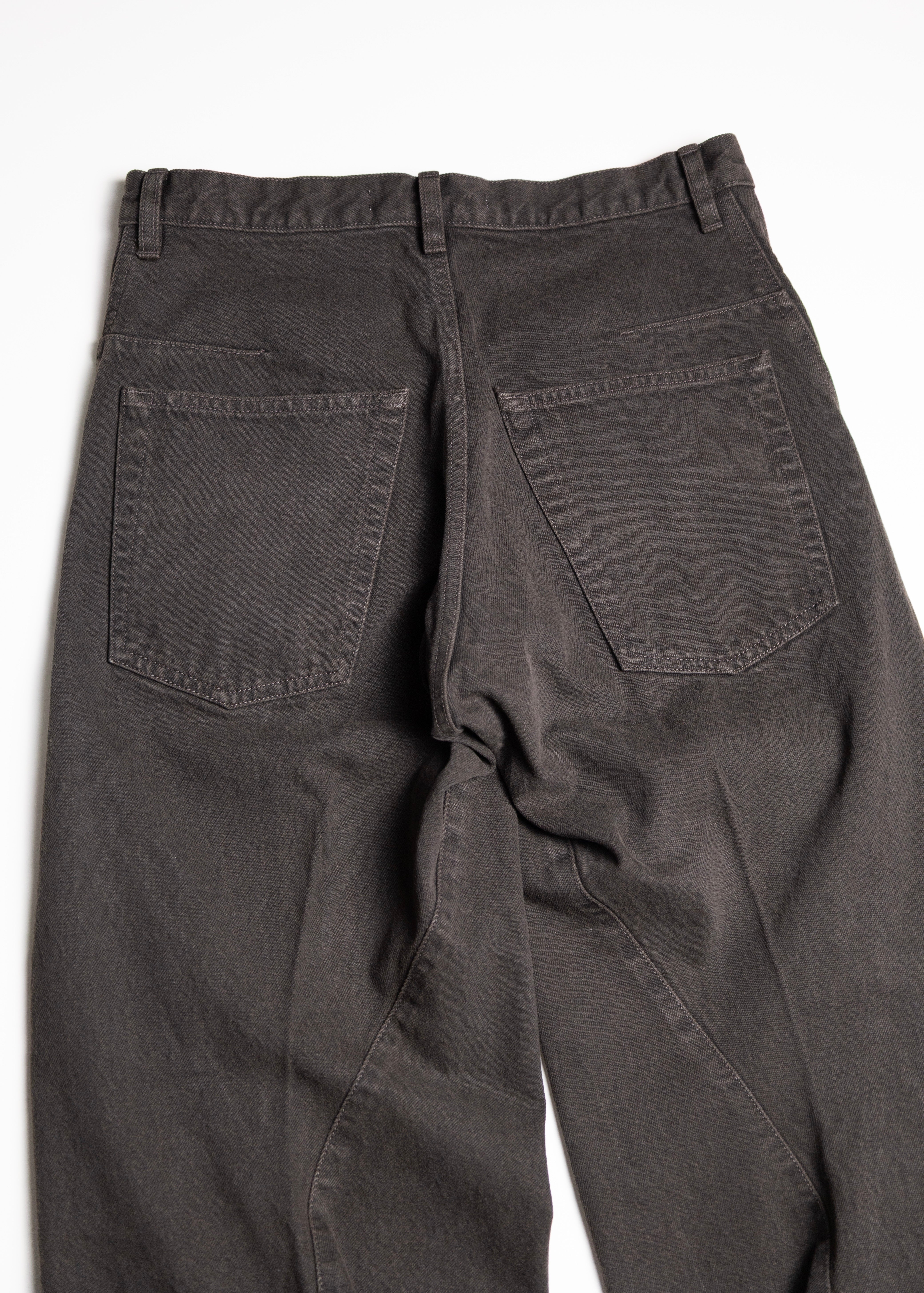 NVRFRGT：3D Twisted Wide Leg Jeans NVRFRGT 