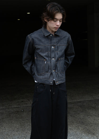 [SUGARHILL] MODERN DENIM JACKET