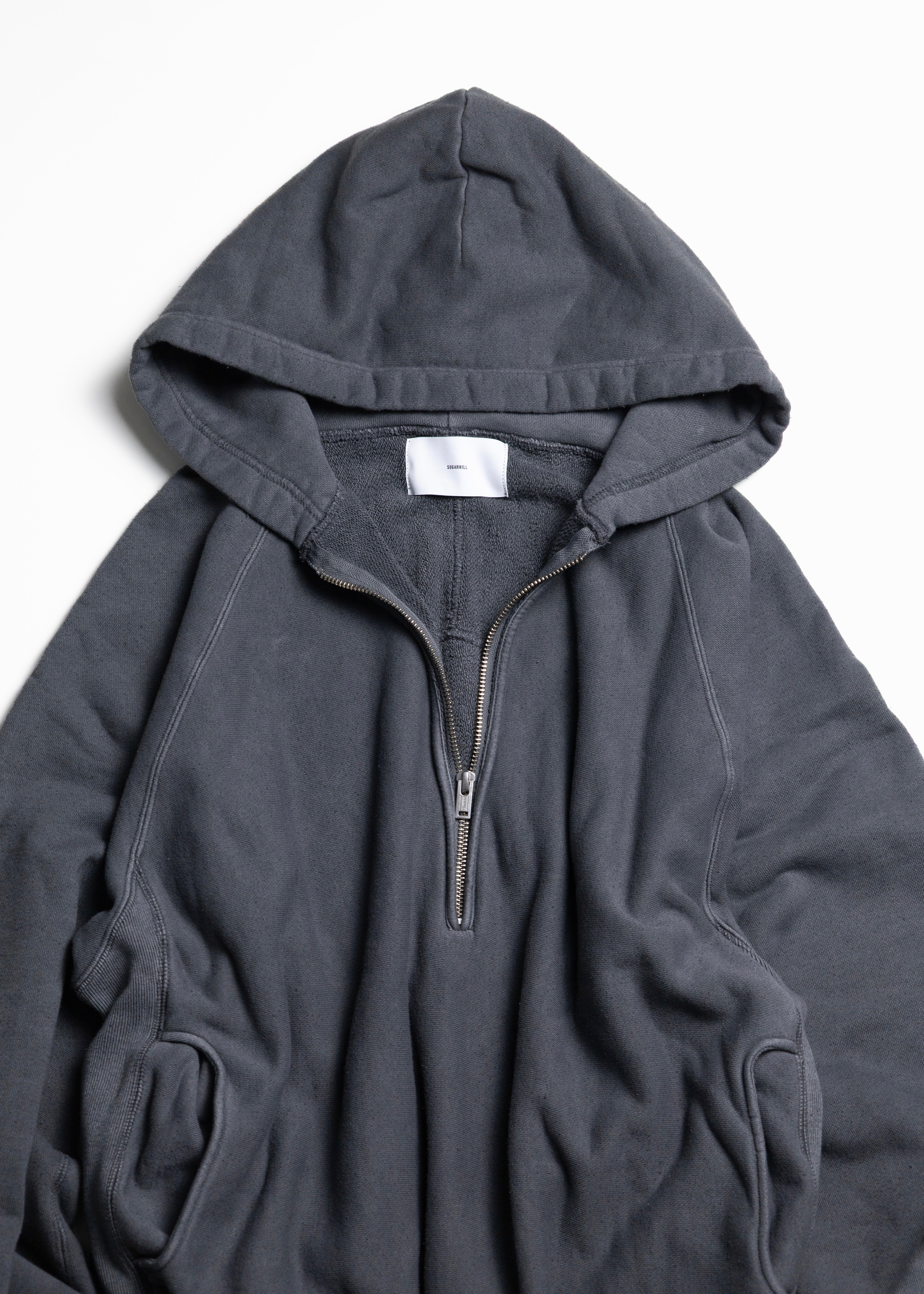 SUGARHILL シュガーヒル 22SS HALF ZIP-UP HOODIE SUGARHILL（シュガーヒル）HALF ZIP HOODIE – process