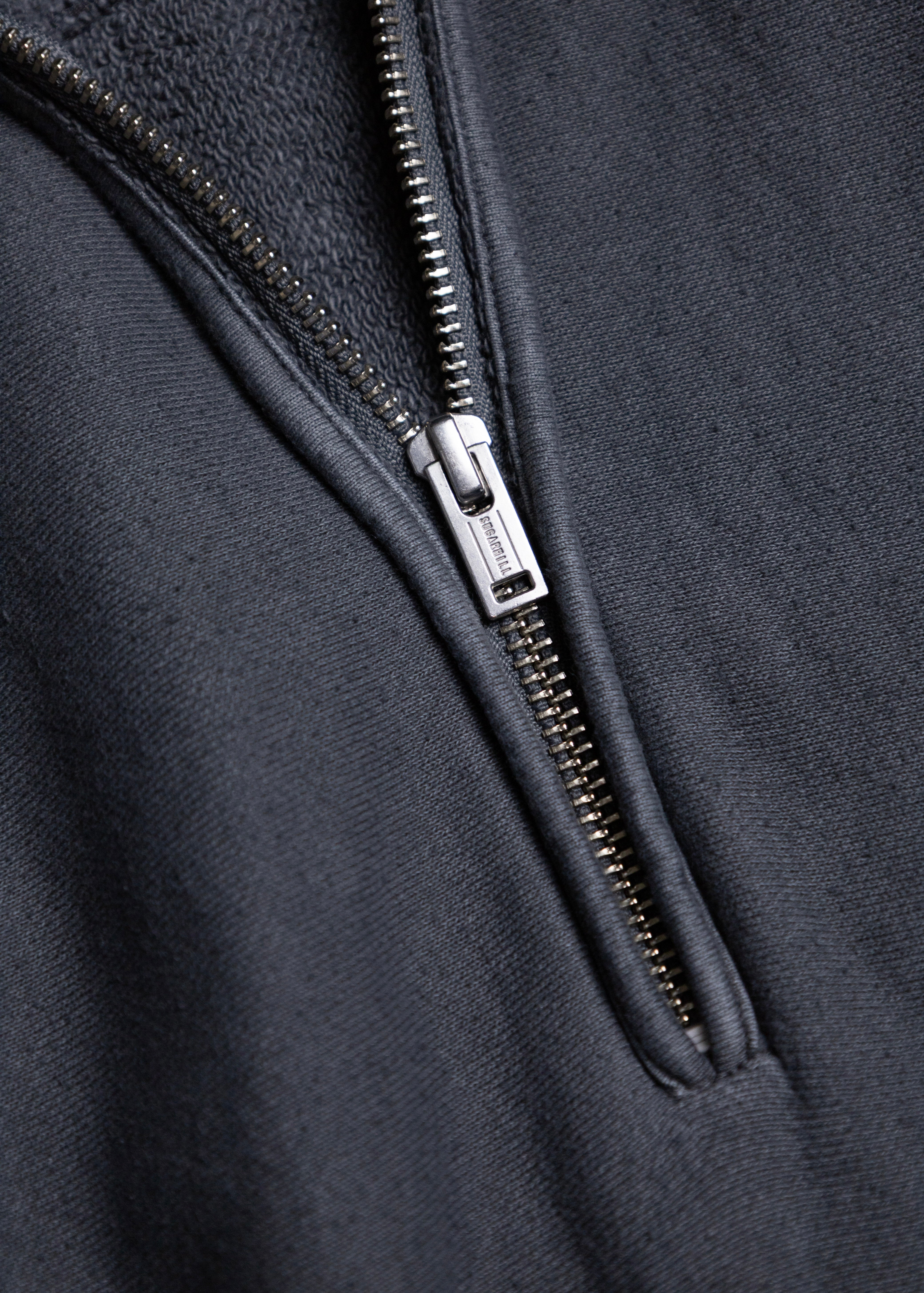 SUGARHILL（シュガーヒル）HALF ZIP HOODIE – process