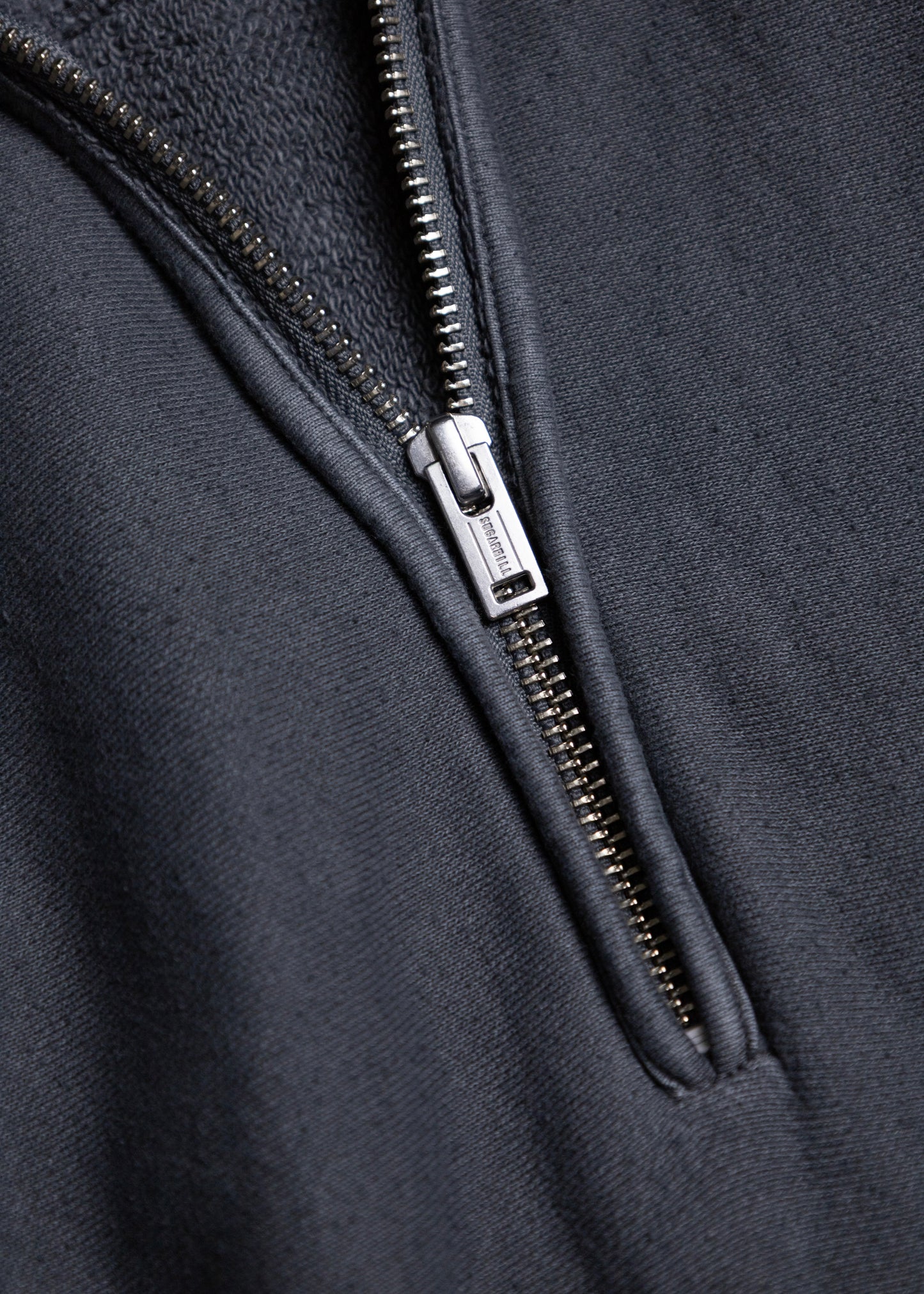 [SUGARHILL] HALF ZIP HOODIE