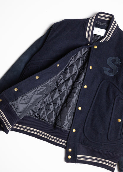 [SUGARHILL] LEATHER STUDIUM JACKET