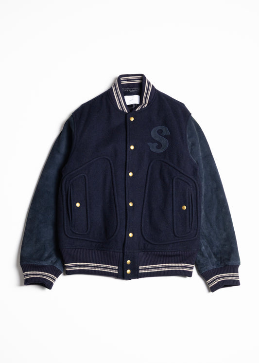 [SUGARHILL] LEATHER STUDIUM JACKET