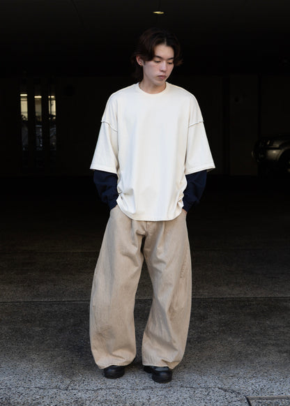 [refomed] REVERSIBLE L/S TEE