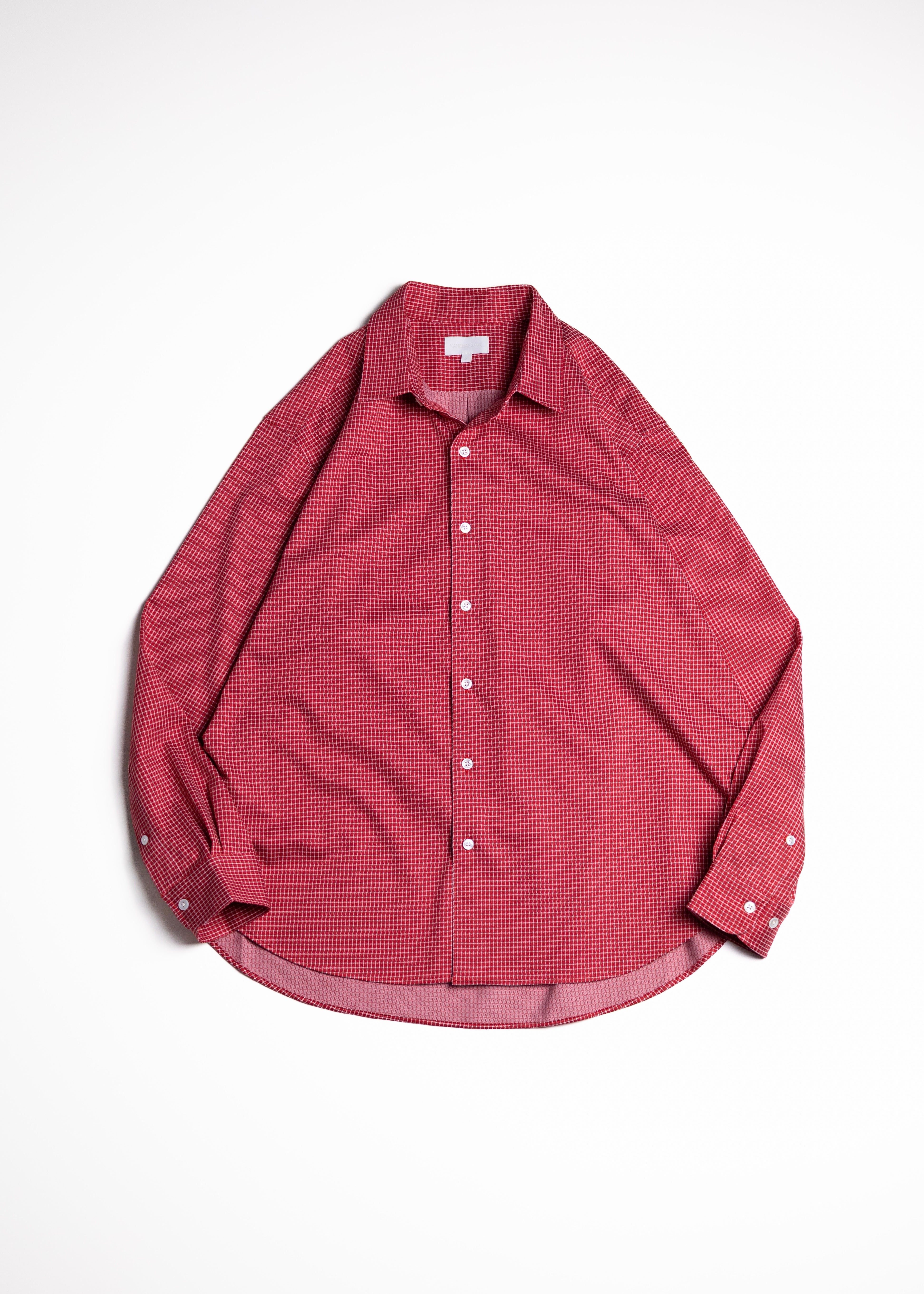 【未使用】KANEMASA PHIL. Check Jersey Shirt KANEMASA PHIL.（カネマサフィル） 2023AW 23AW FLANNEL CHECK