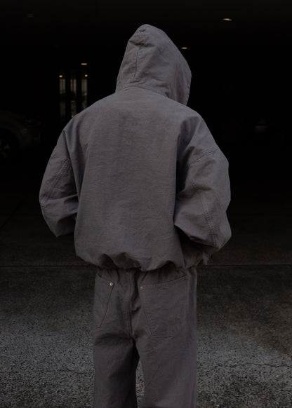 [refomed] "KINCHAKU" DUCK HOODIE