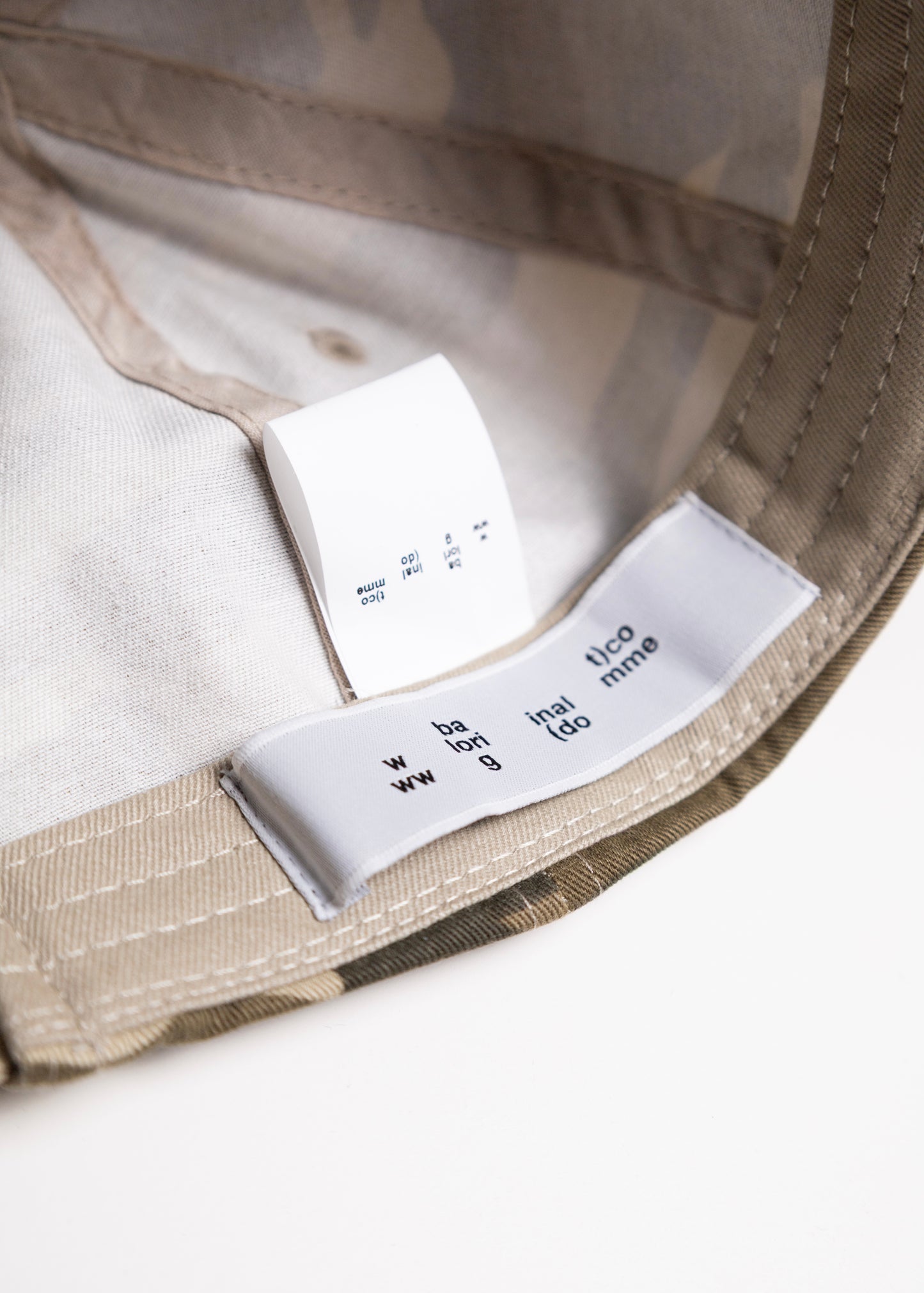 [bal original] COTTON 6-PANEL HAT