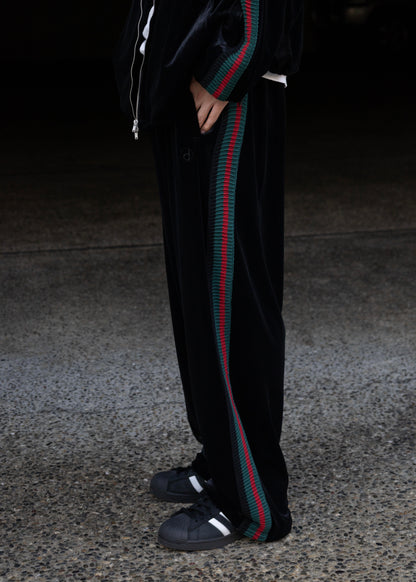 [The DUFFER N NEPHEWS] TRACK PANTS VELOURS