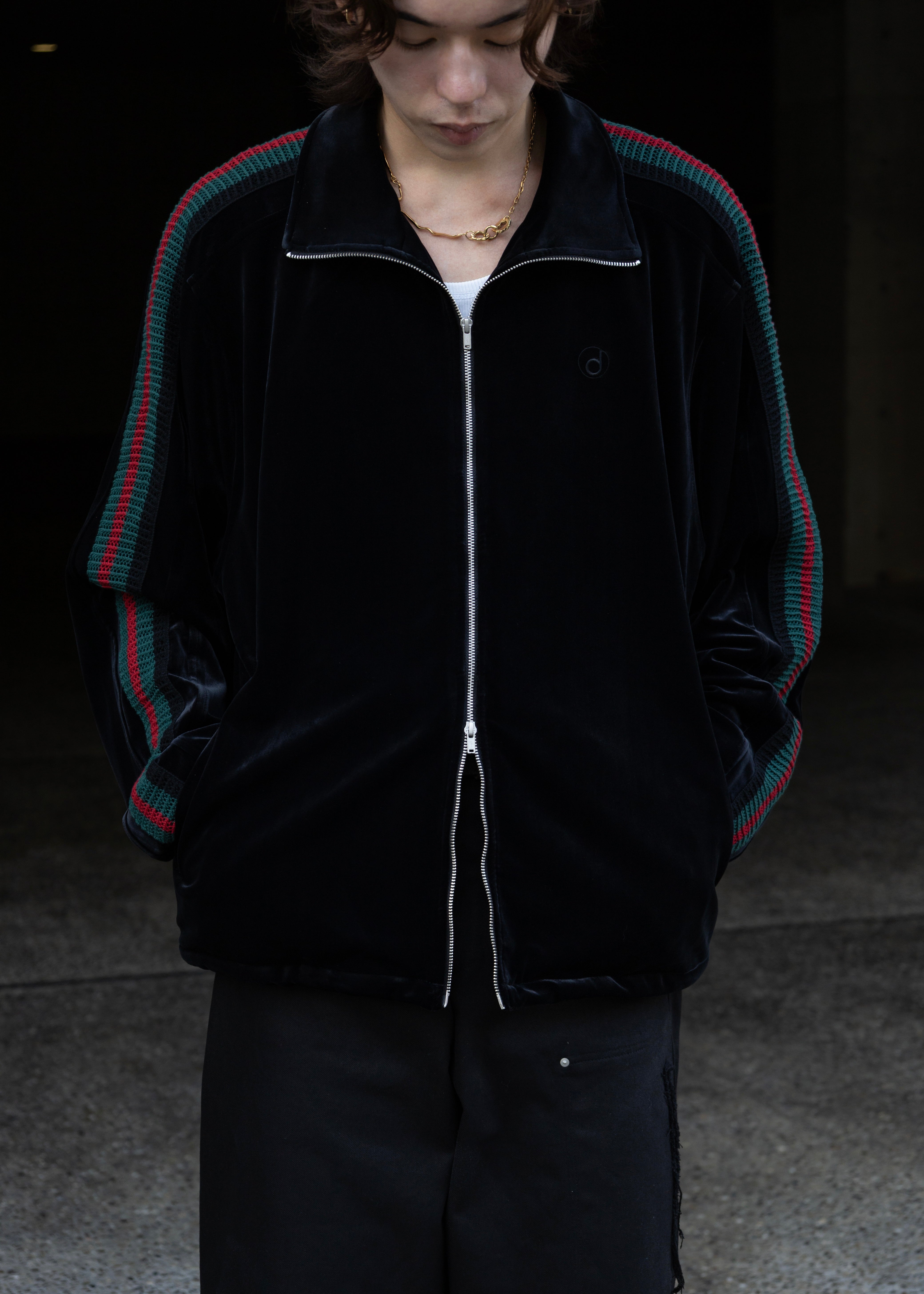 トップス The DUFFER N NEPHEWS TRACK JACKET VELOUR The DUFFER N NEPHEWS（ザダファーアンドネフューズ）TRACK