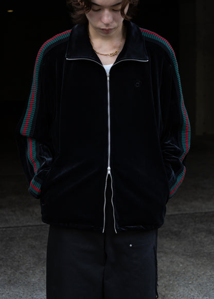 [The DUFFER N NEPHEWS] TRACK JACKET VELOURS