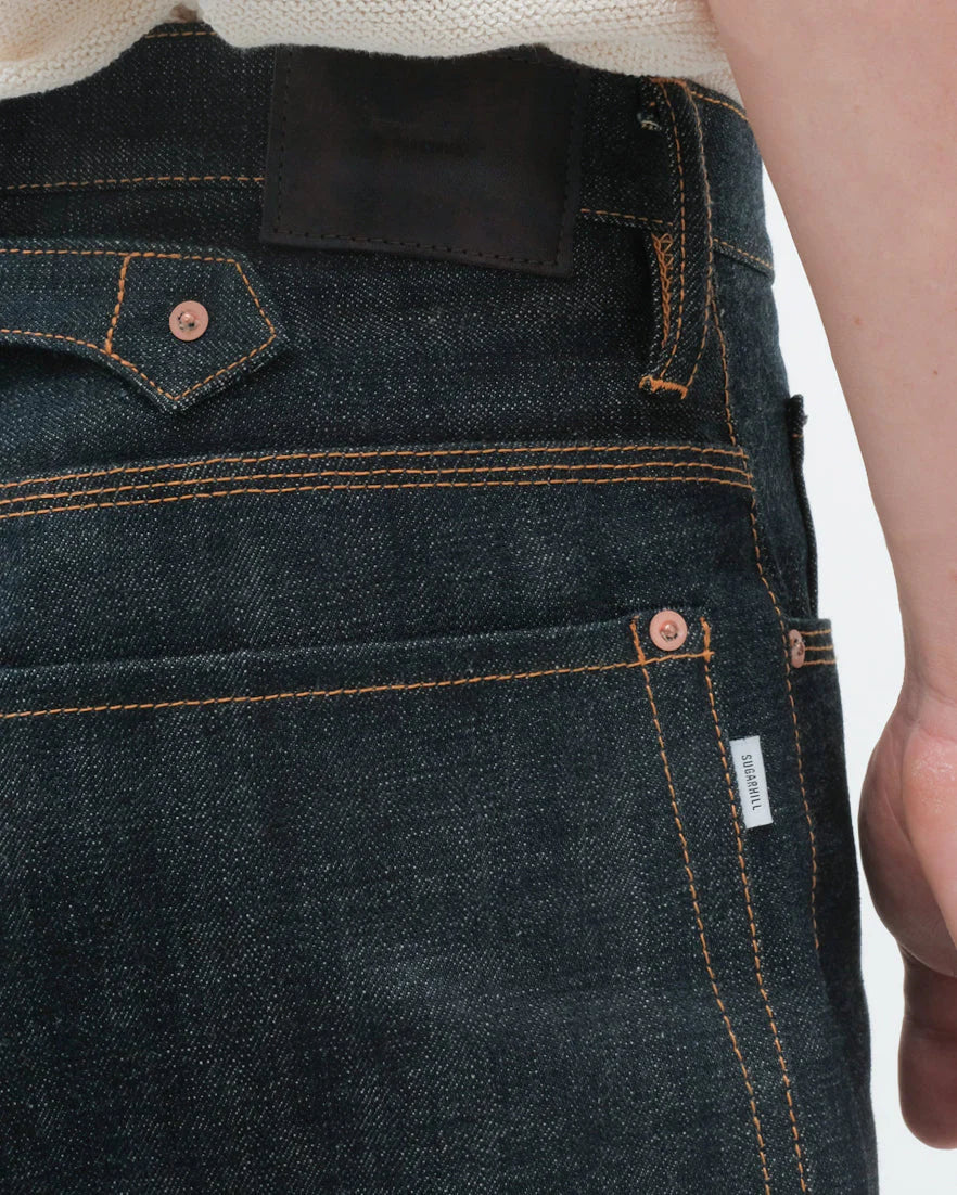 [SUGARHILL] CLASSIC DOUBLE KNEE DENIM PANTS
