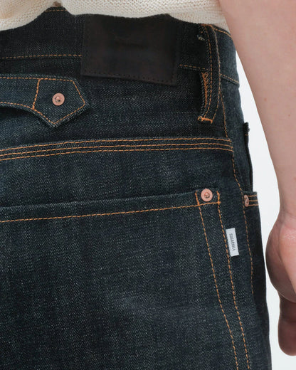 [SUGARHILL] CLASSIC DOUBLE KNEE DENIM PANTS