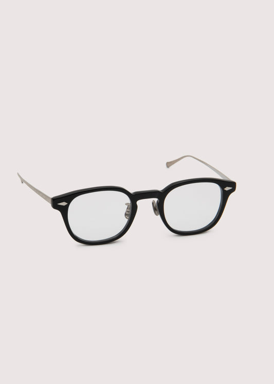 [NOCHINO OPTICAL] JIFUSAN #1. GLOSS BLACK × CLEAR TO GREY
