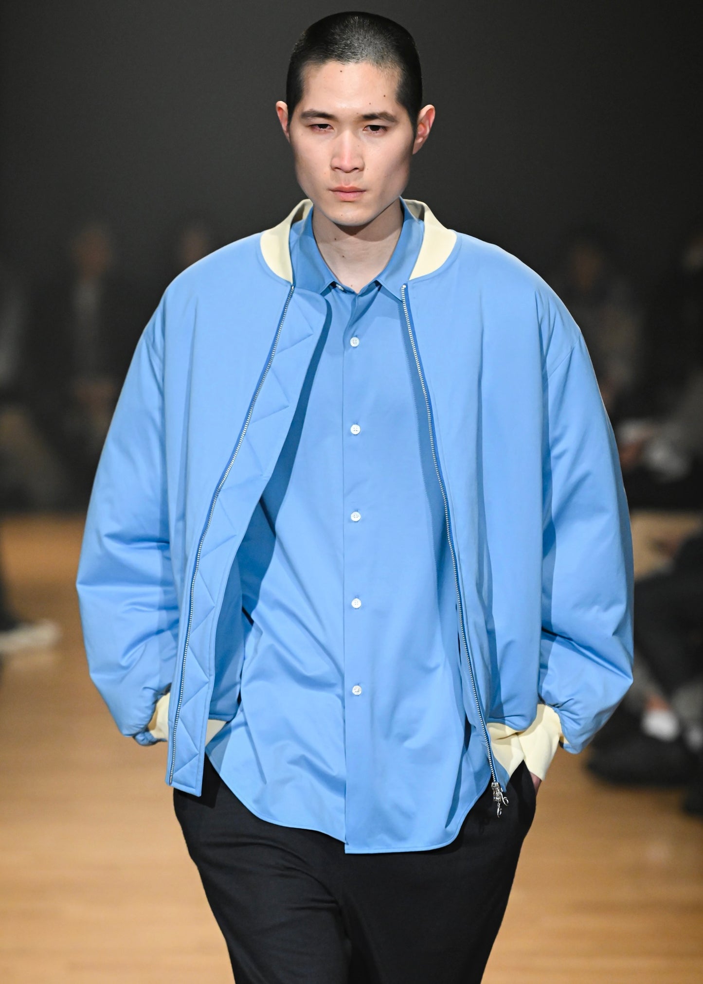 [KANEMASA PHIL.] 46G Atmosphere L/S Shirt
