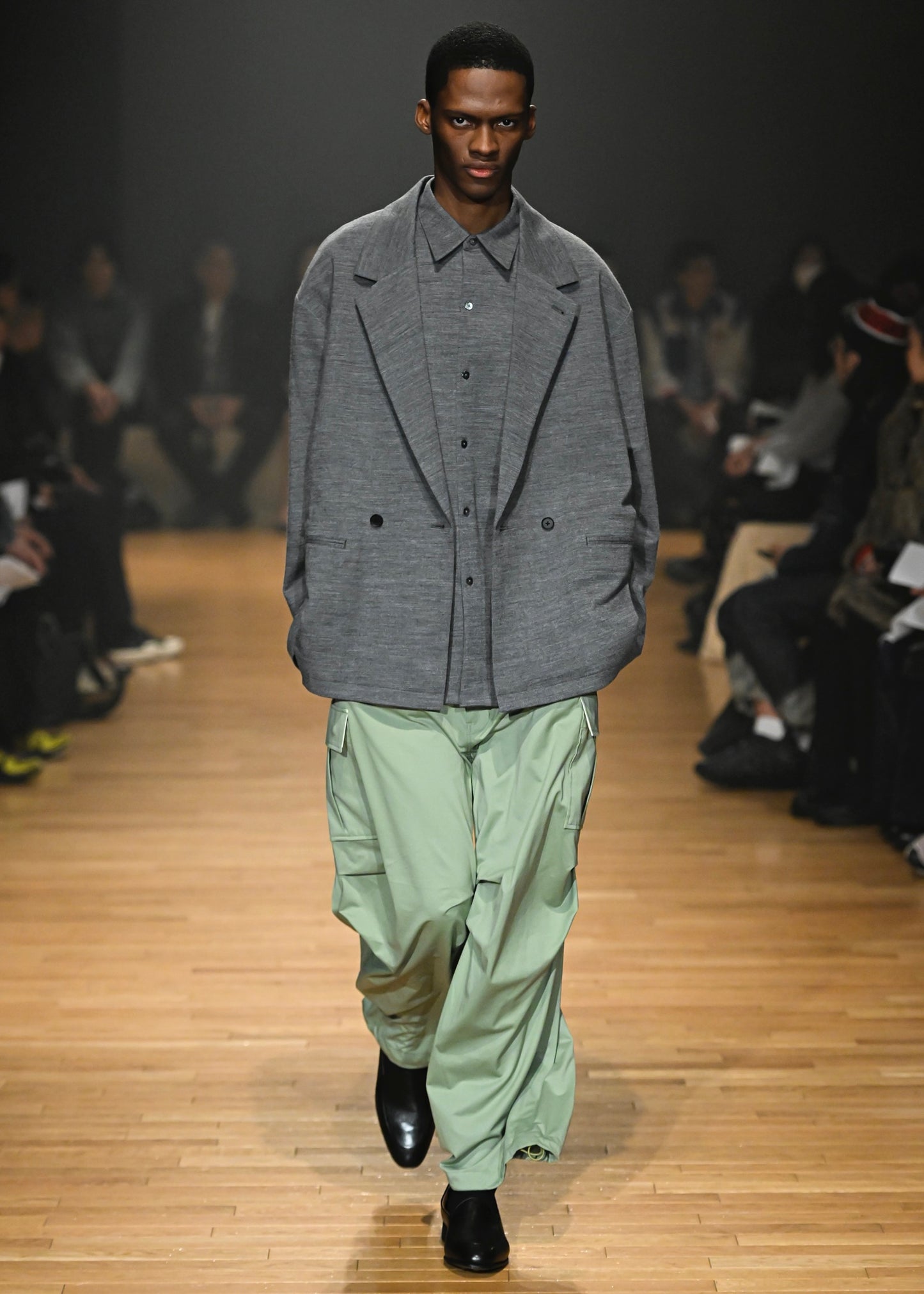 [KANEMASA PHIL.] 46G Over Cargo Pants