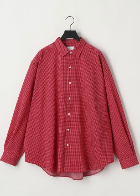 [KANEMASA PHIL.] 36G Atmosphere Check Shirt