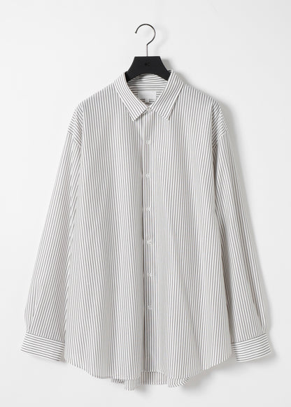 [KANEMASA PHIL.] 46G Stripe Atmosphere Shirt