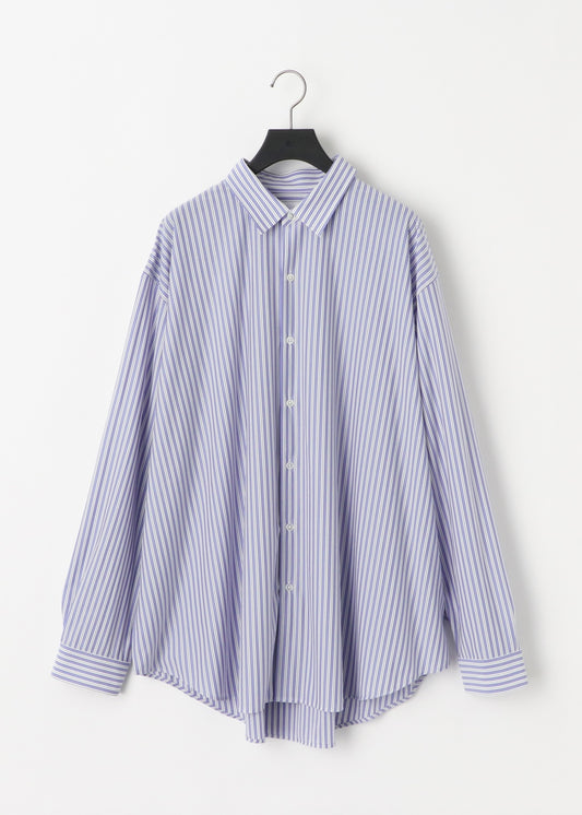 [KANEMASA PHIL.] 46G Stripe Atmosphere Shirt