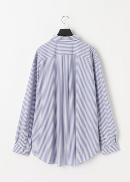 [KANEMASA PHIL.] 46G Stripe Atmosphere Shirt