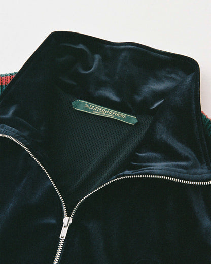 [The DUFFER N NEPHEWS] TRACK JACKET VELOURS