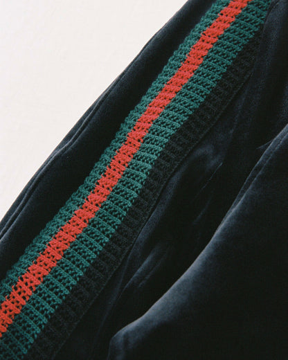 [The DUFFER N NEPHEWS] TRACK JACKET VELOURS