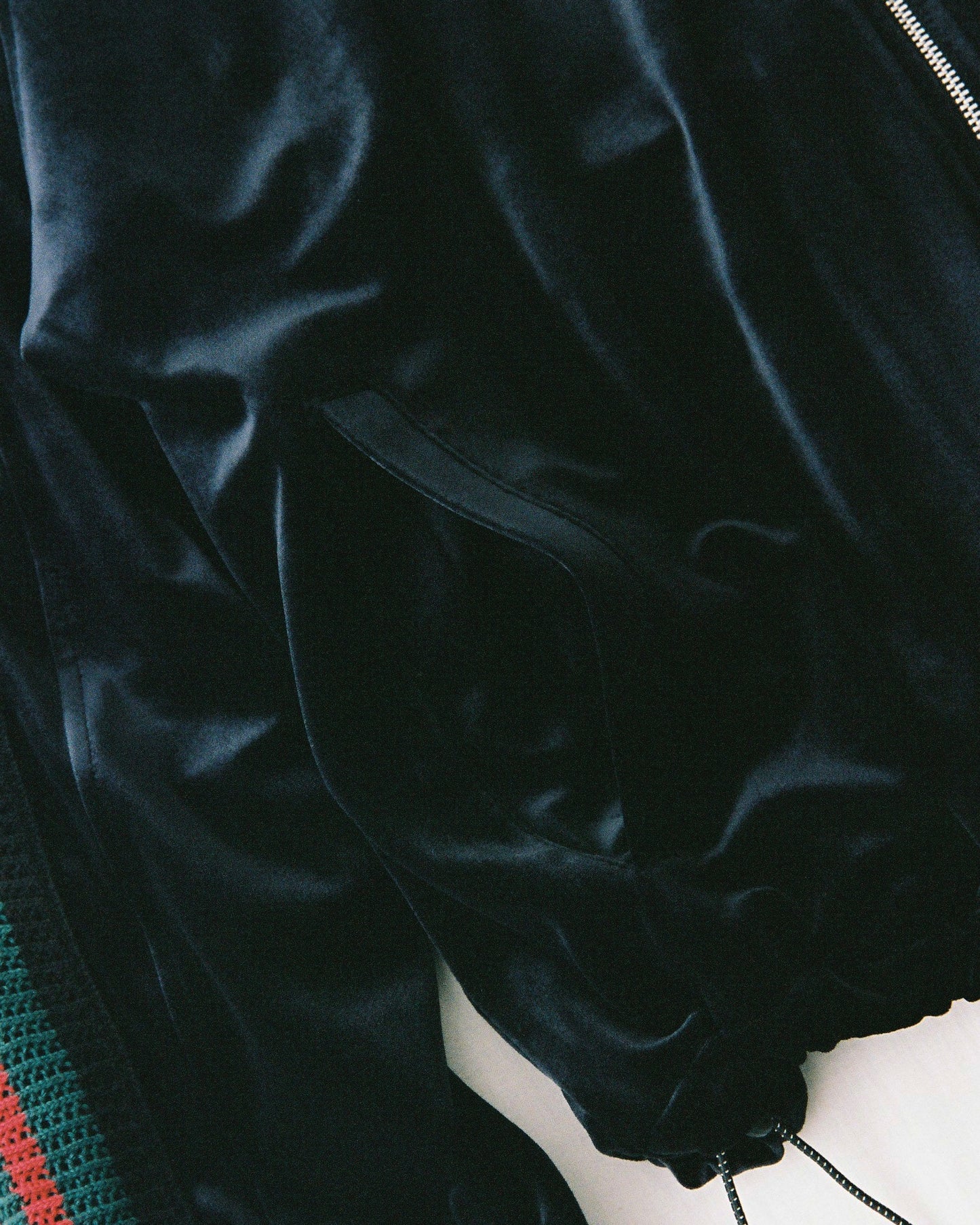 [The DUFFER N NEPHEWS] TRACK JACKET VELOURS