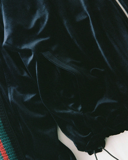 [The DUFFER N NEPHEWS] TRACK JACKET VELOURS