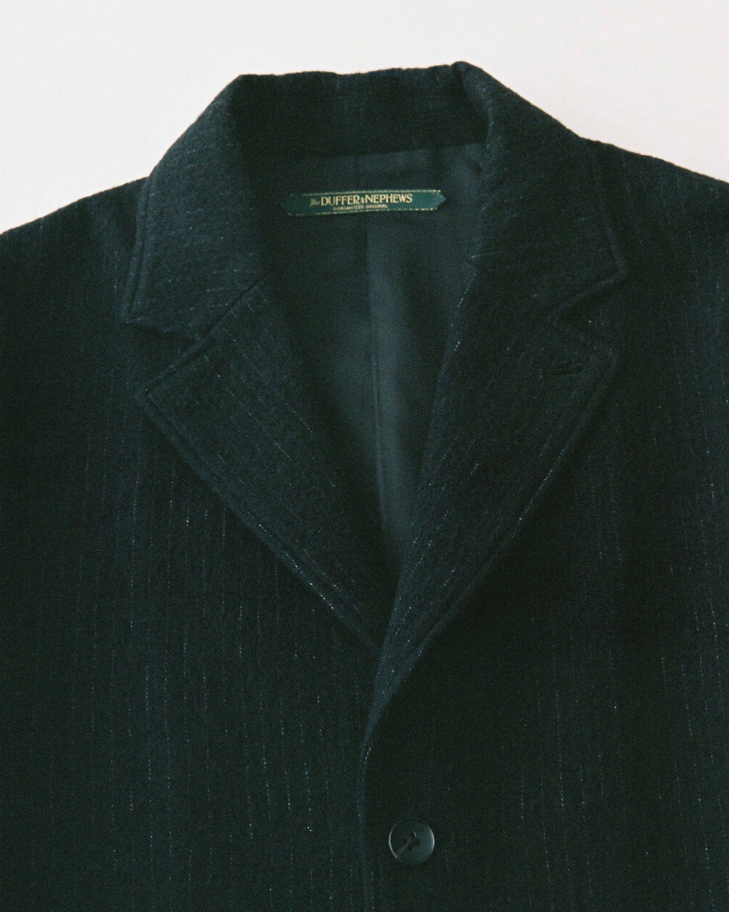 [The DUFFER N NEPHEWS] MILLED WOOL BLAZER