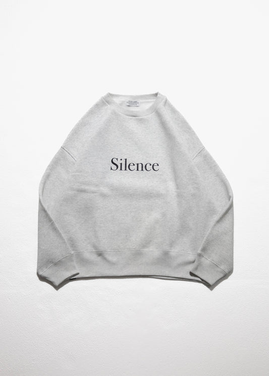 [POET MEETS DUBWISE] SILENCE Oversized Sweat