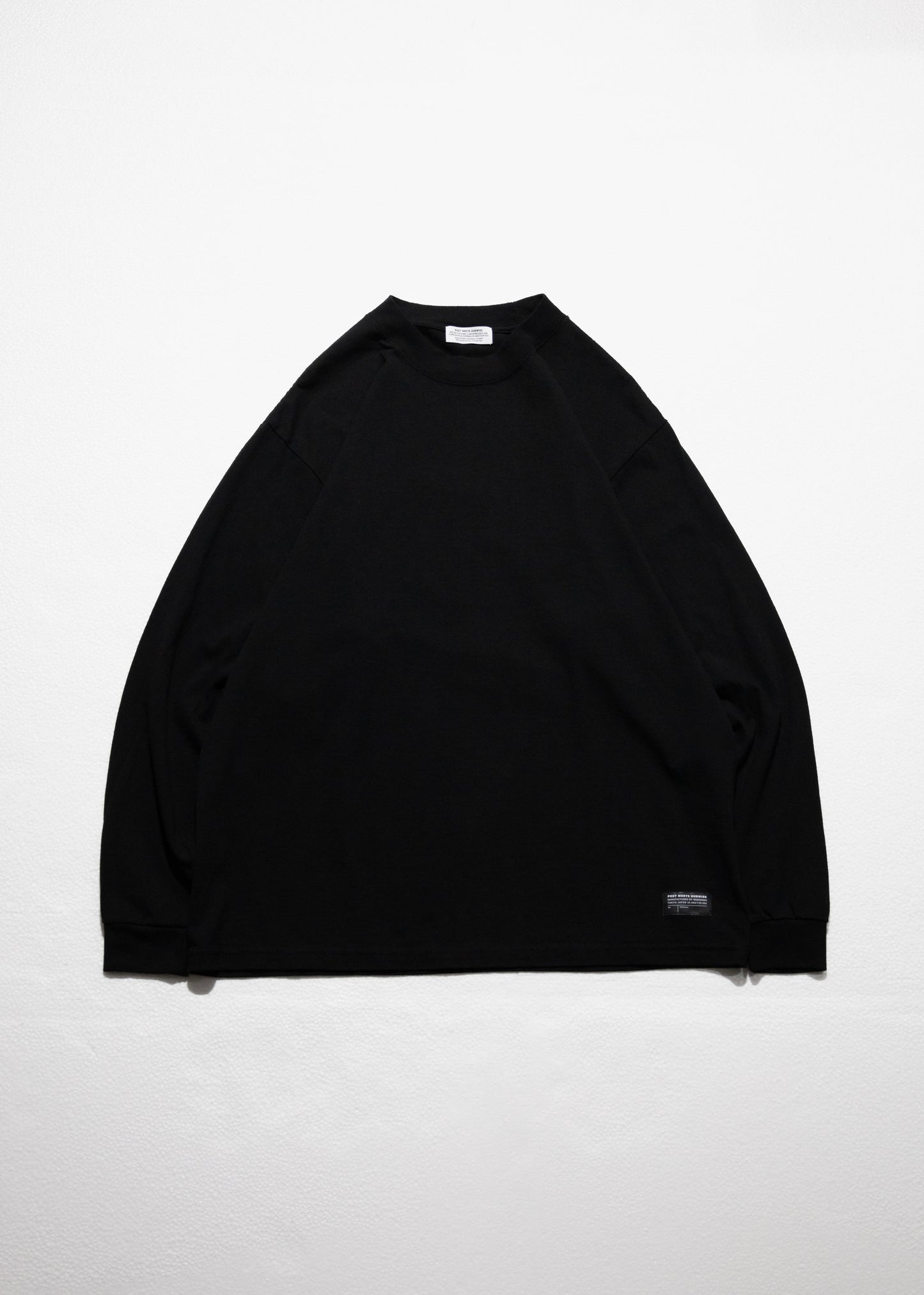 [POET MEETS DUBWISE] PMD Loose Fit Logo L/S T-shirt