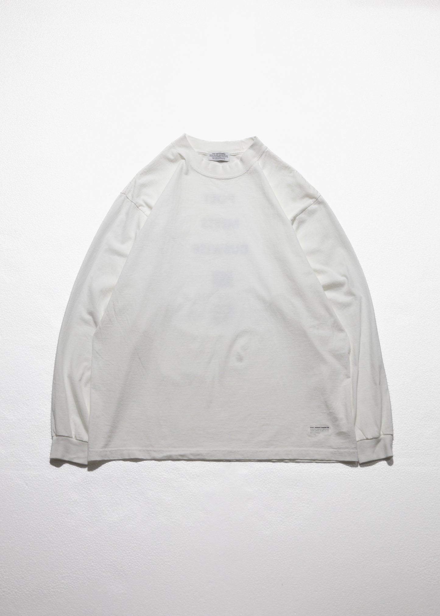 [POET MEETS DUBWISE] PMD Loose Fit Logo L/S T-shirt