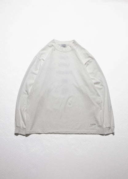 [POET MEETS DUBWISE] PMD Loose Fit Logo L/S T-shirt