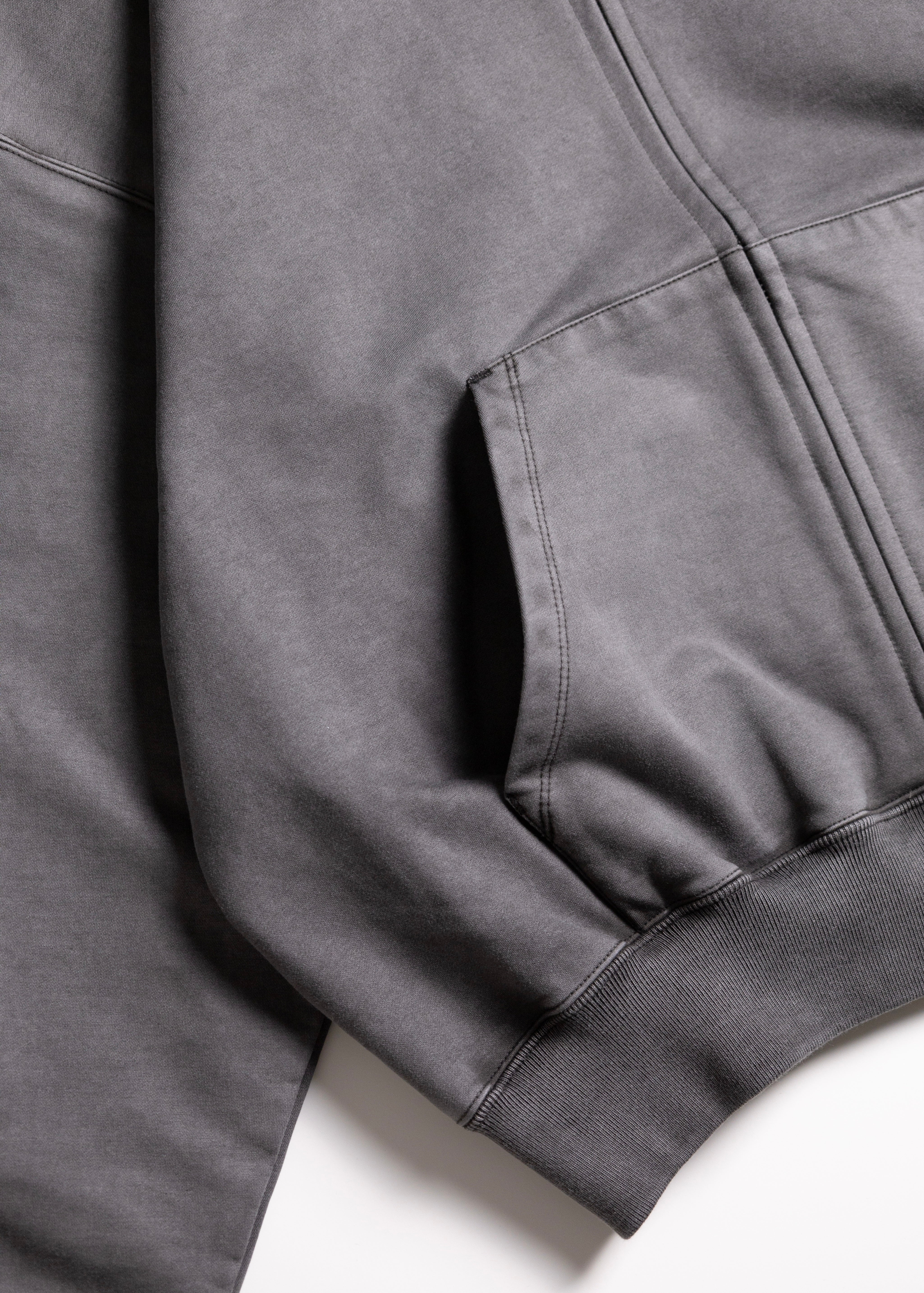 ゆ*い様 kanemasa phil 36G Zip Hoodie チャコール KANEMASA PHIL. 36G Zip Hoodie | MusterWerk Sud.